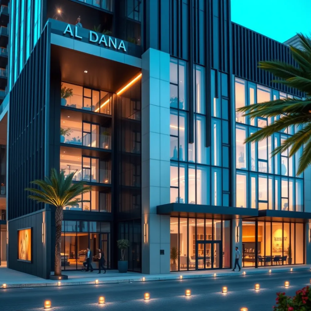 Exploring Al Dana Building: Architecture and Lifestyle in Al Rigga