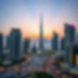 Stunning skyline of Dubai showcasing modern architecture