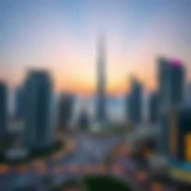 Stunning skyline of Dubai showcasing modern architecture