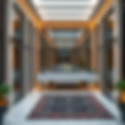 An architectural overview of the Al Tamouh Project Office building
