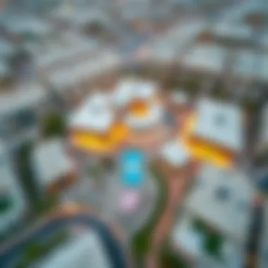 Aerial View of Al-Twar Centre Aerial view of Al-Twar Centre showcasing the vibrant community and surrounding areas