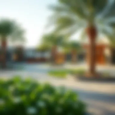 Recreational Spaces in Al-Twar Centre A serene park in Al-Twar Centre featuring recreational spaces for families