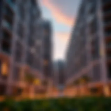 Modern Architecture in Al-Twar Centre Modern residential buildings in Al-Twar Centre highlighting architectural style