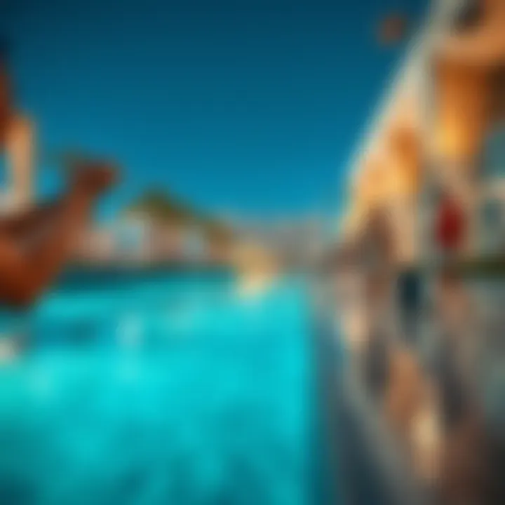 Lifestyle depiction of residents enjoying the community around AVA.