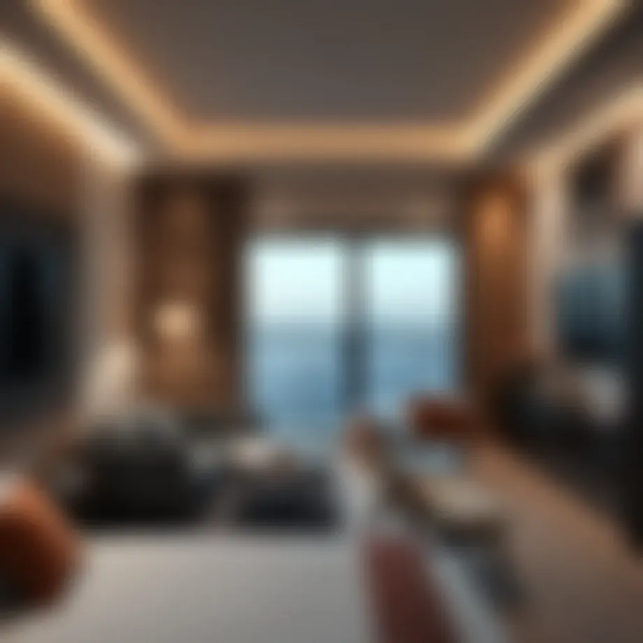 Contemporary bachelor room interior design