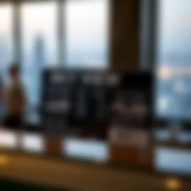 Close-up of Sky View ticket pricing display