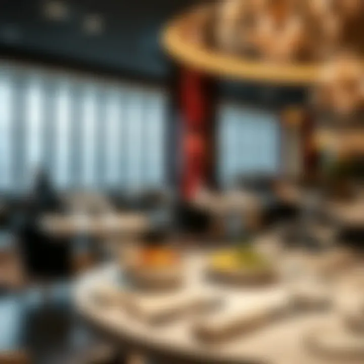 Gourmet Dining Options Gourmet dining options available at Emirates Lounge