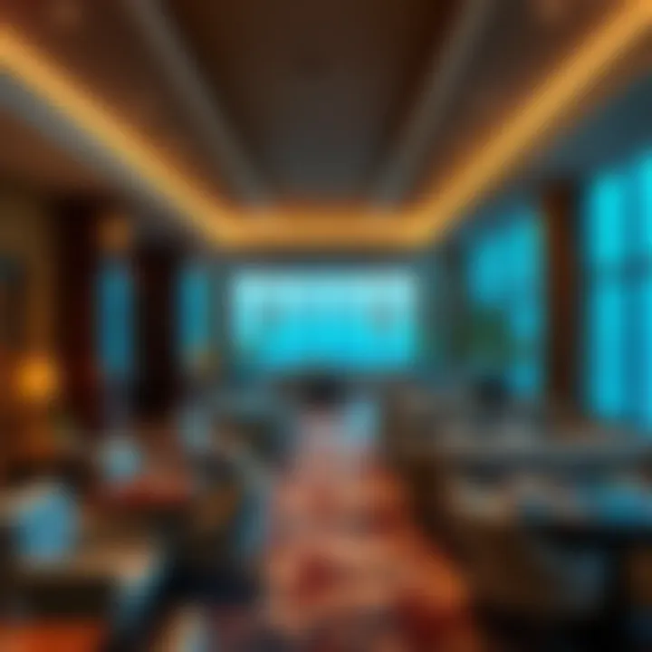 Tranquil Ambiance Tranquil ambiance of Emirates Lounge