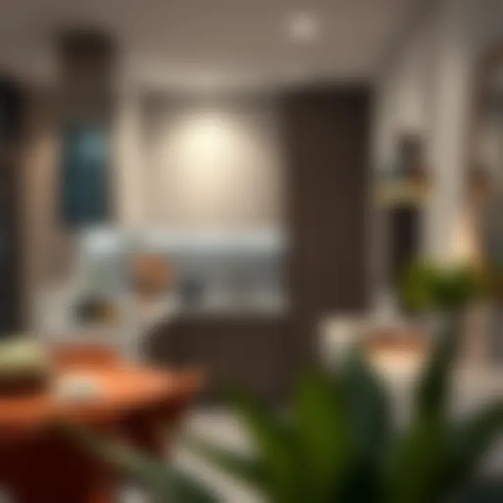 Modern Kitchen Design at Equiti Apartments Modern Kitchen Design at Equiti Apartments