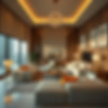 Luxurious Living Room in Equiti Apartments Luxurious Living Room in Equiti Apartments