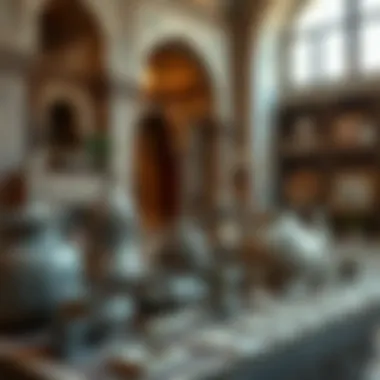 Historical artifacts representing the cultural heritage of Abu Hail and its evolution over the years