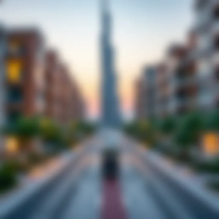 Key Affordable Housing Areas in Dubai Map highlighting key affordable housing areas in Dubai