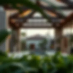 Stunning view of Anna Villas showcasing unique architectural design