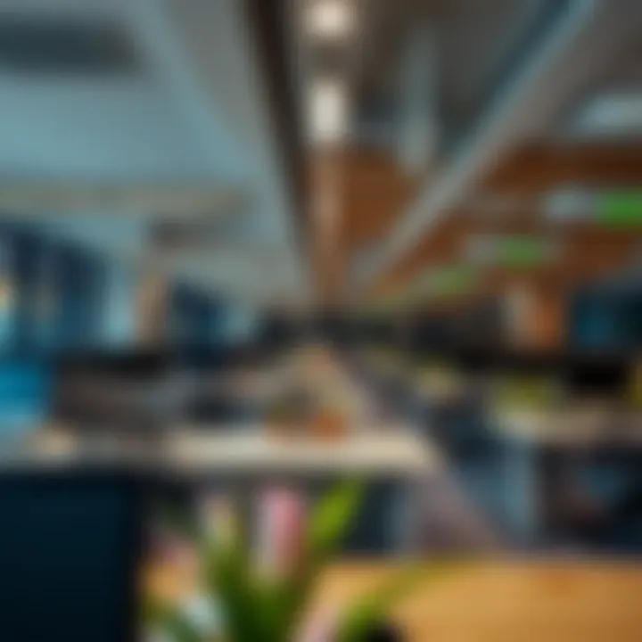 High-tech facilities with advanced office equipment