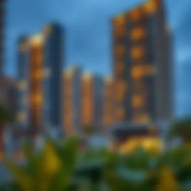 Contemporary Residences in Barsha South Modern residential buildings in Barsha South