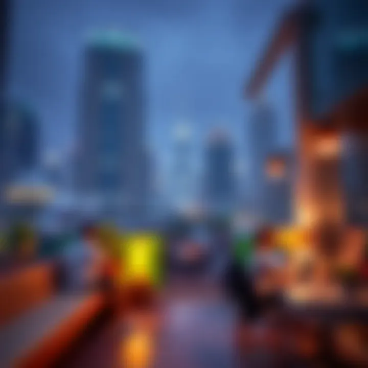 Vibrant community lifestyle in Business Bay