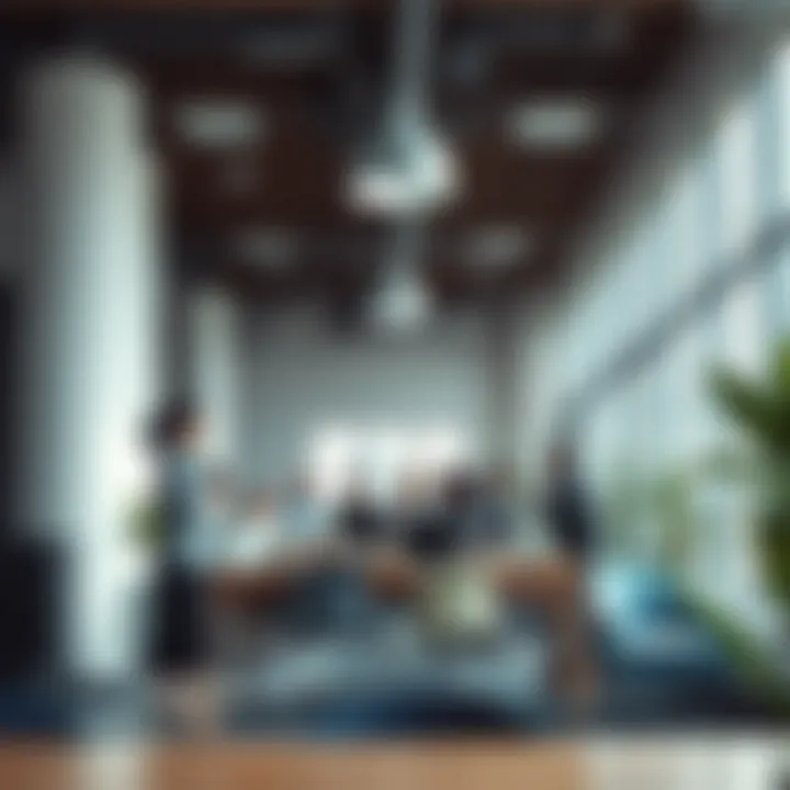 Collaborative Work Environment: Embracing Diversity in Dubai's Business Sector Diverse workforce collaborating in a modern office