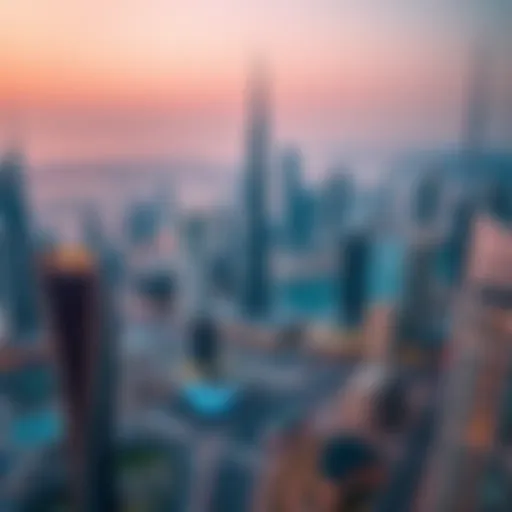 A stunning skyline view of Dubai showcasing modern architecture and economic growth