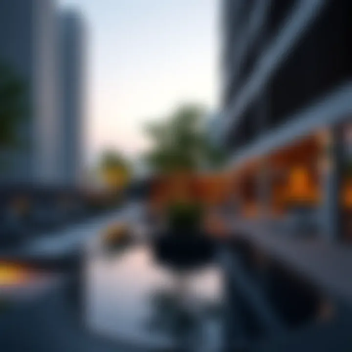 Luxurious amenities at دريم بوت دبي, highlighting modern living