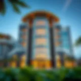 The Architectural Marvel of دريم بوت دبي Stunning facade of دريم بوت دبي showcasing modern architecture