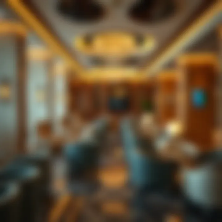 Exclusive Amenities in Business Lounges Amenities available in a Dubai business lounge