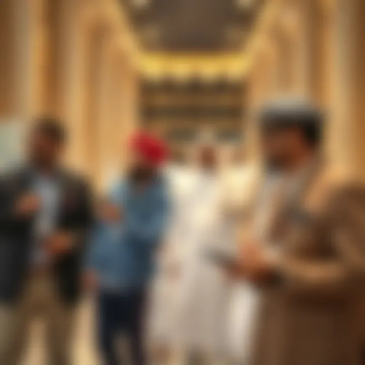 Investment Opportunities in Dubai Land Investors examining development opportunities in Dubai Land