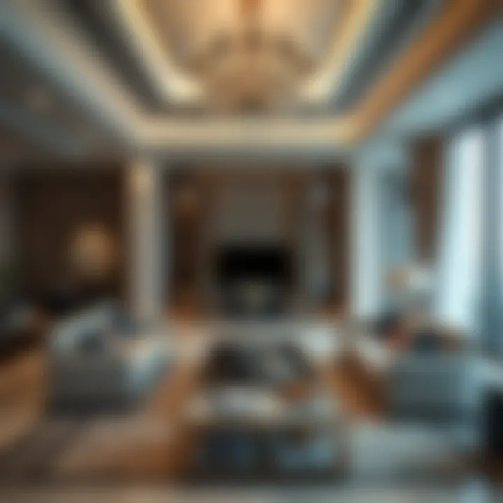Sophisticated Interiors of Elite Properties Elegant interior design of a premium property in Dubai