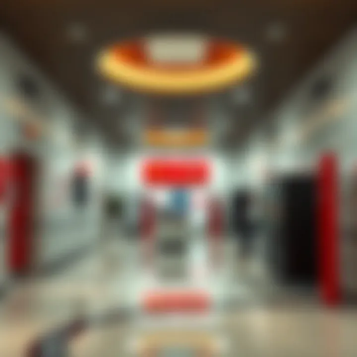 Inside Emirates Post Facility Interior layout of the Emirates Post facility