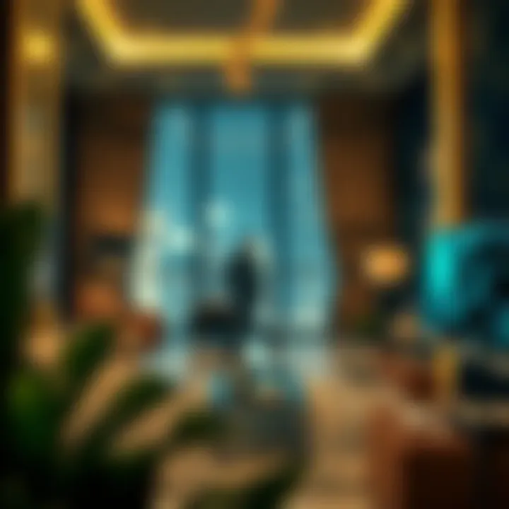 A graphical representation of the impact of internet connectivity on real estate