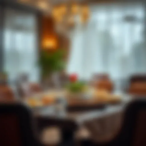 Exquisite Local Delicacies Await An elegant dining setup showcasing local delicacies