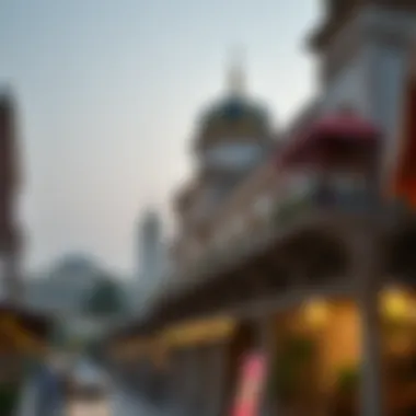 Architectural marvel of Souk Al Bahar