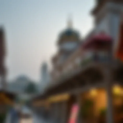 Architectural marvel of Souk Al Bahar