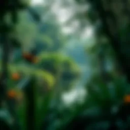 Lush greenery of مبزرة الخضراء العين showcasing its vibrant ecosystem