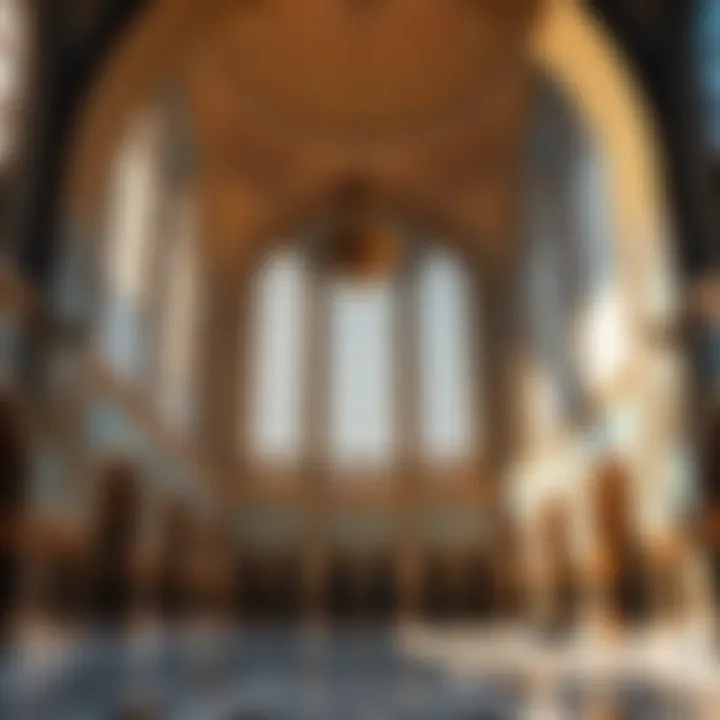 Intricate architectural details of Dubai's iconic structures