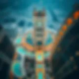 Stunning aerial view of جراند مول showcasing its architectural grandeur