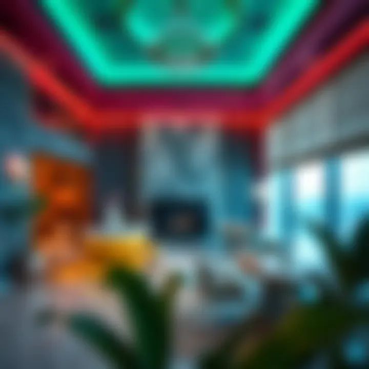 Vibrant Interior Spaces of جراند مول Interior design featuring vibrant spaces within جراند مول