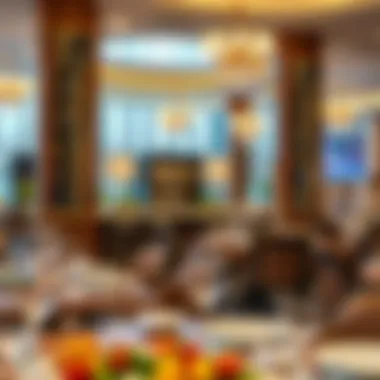 Luxurious dining settings inviting guests to indulge in culinary experiences