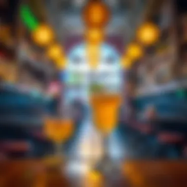 Unique Cocktail Offerings Unique cocktail offerings in Meena Bazaar