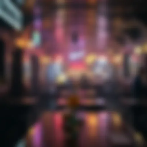 Cozy Bar Ambiance A cozy bar ambiance in Meena Bazaar