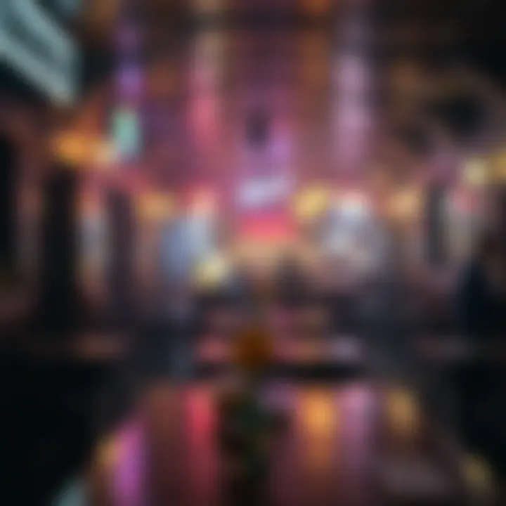 Cozy Bar Ambiance A cozy bar ambiance in Meena Bazaar