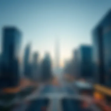 Dubai skyline showcasing modern business hubs