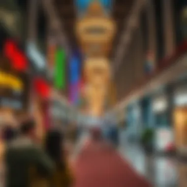 Commercial Vibrancy in Rigga Al Buteen Plaza Vibrant commercial activities in Rigga Al Buteen Plaza