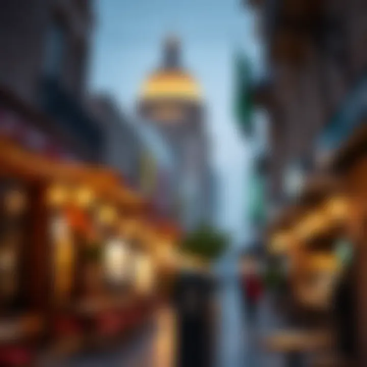 Lifestyle and Amenities on Salah Al-Din Street Lifestyle offerings including cafes and shops that define the atmosphere of Salah Al-Din Street.