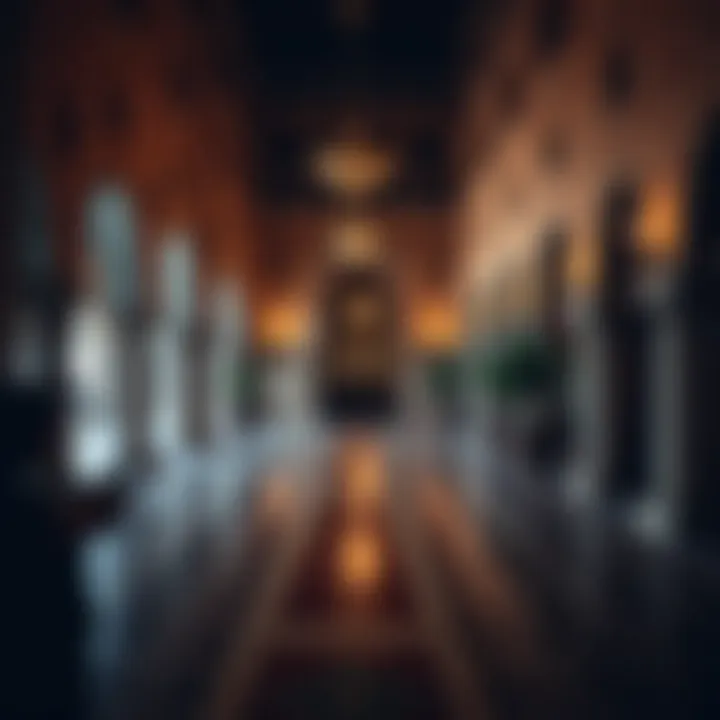 Historical Architecture on شارع دبي العين Historical architecture along شارع دبي العين reflecting Dubai's rich culture