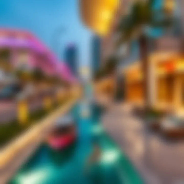 Vibrant Lifestyle Along شارع دبي العين Vibrant lifestyle and amenities available on شارع دبي العين