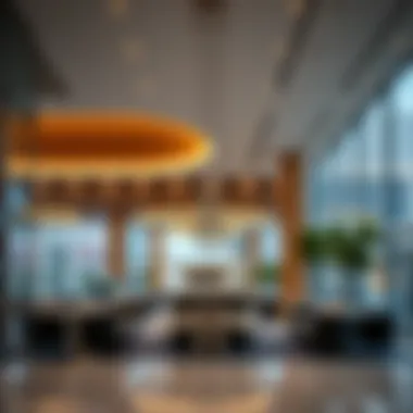 Interior view of Silicon Oasis Metro