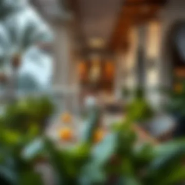 An inviting outdoor setting perfect for a leisurely morning meal