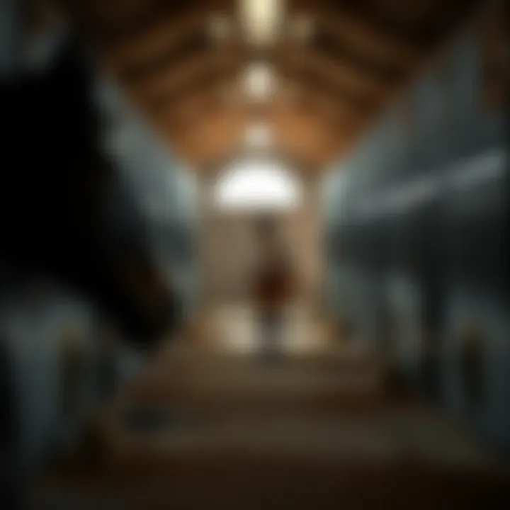 Luxurious Stable Luxurious stable reflecting the care of equine companions