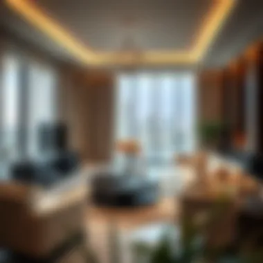 Luxury apartment interiors in Wasl Properties