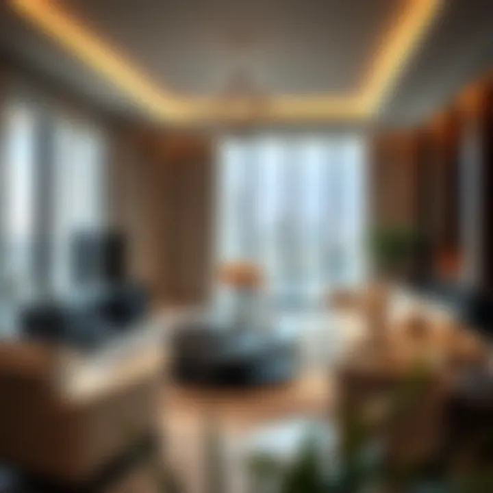 Luxury apartment interiors in Wasl Properties